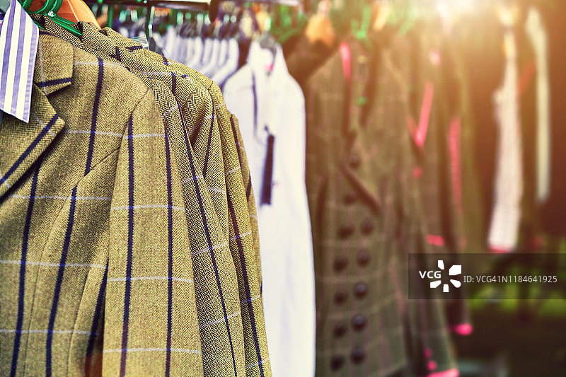 花呢夹克图片素材