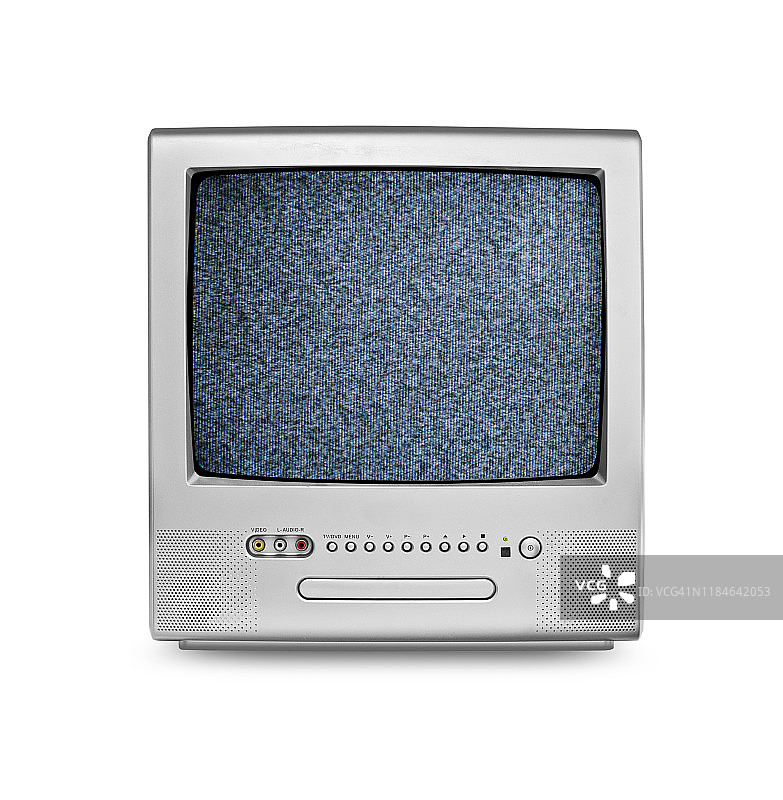 有静态干扰的电视机图片素材