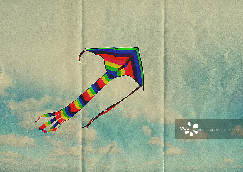 纸上的风筝图片素材