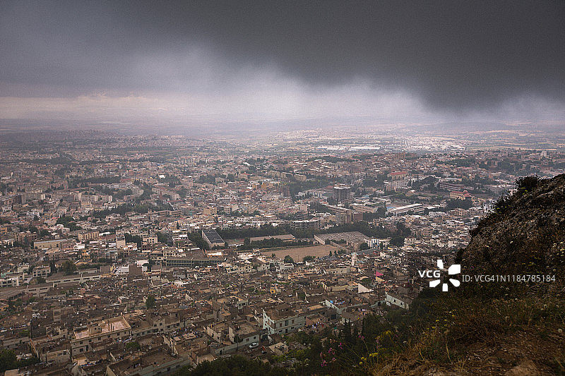 城市鸟瞰图图片素材