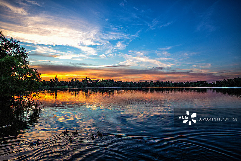 埃尔斯米尔岛的日落#2图片素材