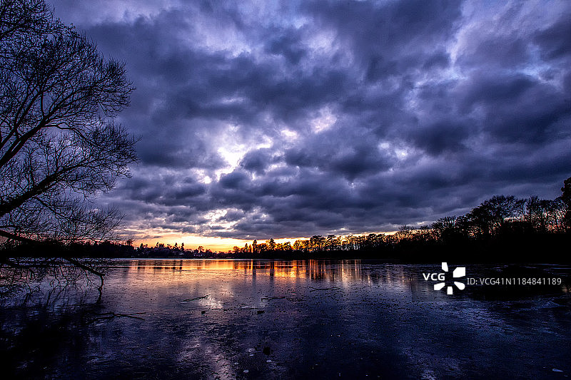 埃尔斯米尔岛日落#11图片素材