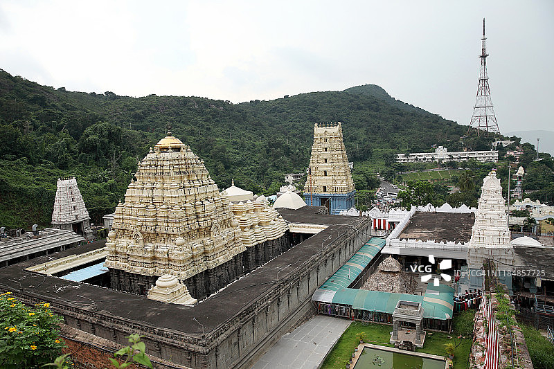 印度辛马查拉姆瓦拉哈拉克希米 Narasimha 寺庙图片素材