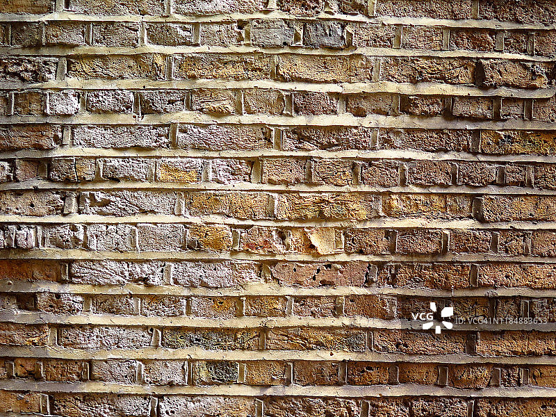 伦敦风化的旧砖房图片素材