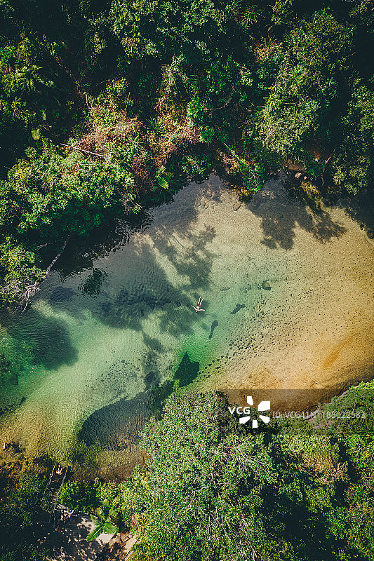 海滩游泳区图片素材