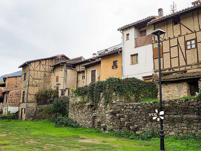 西班牙埃尔瓦斯犹太区街道图片素材