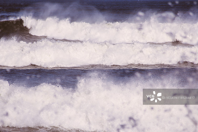 潮汐波浪图片素材