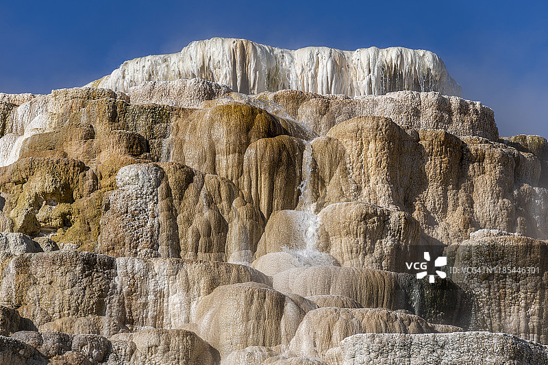 猛犸温泉图片素材