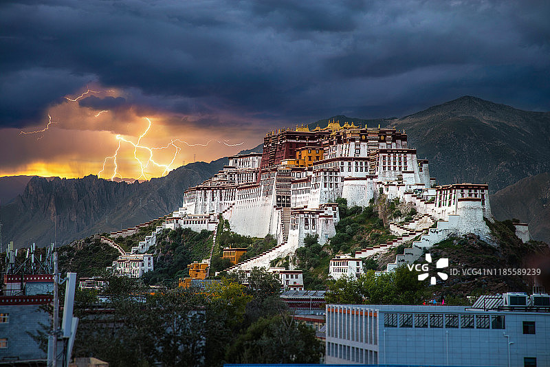 布达拉宫图片素材