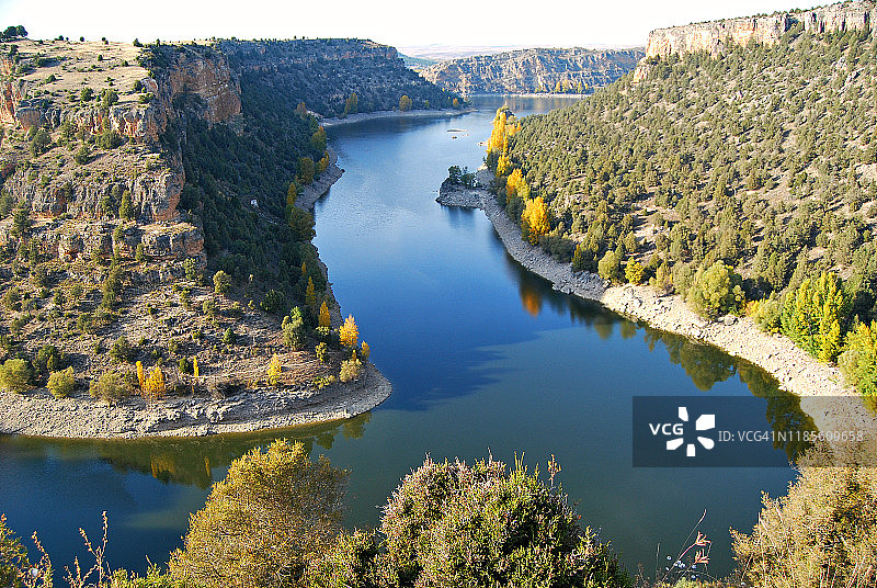 杜拉顿河峡谷，塞哥维亚图片素材