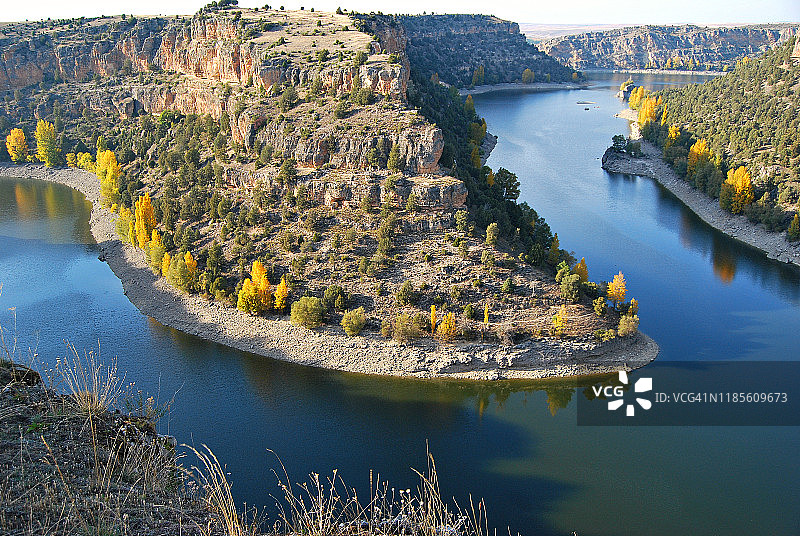 杜拉顿河峡谷，塞哥维亚图片素材