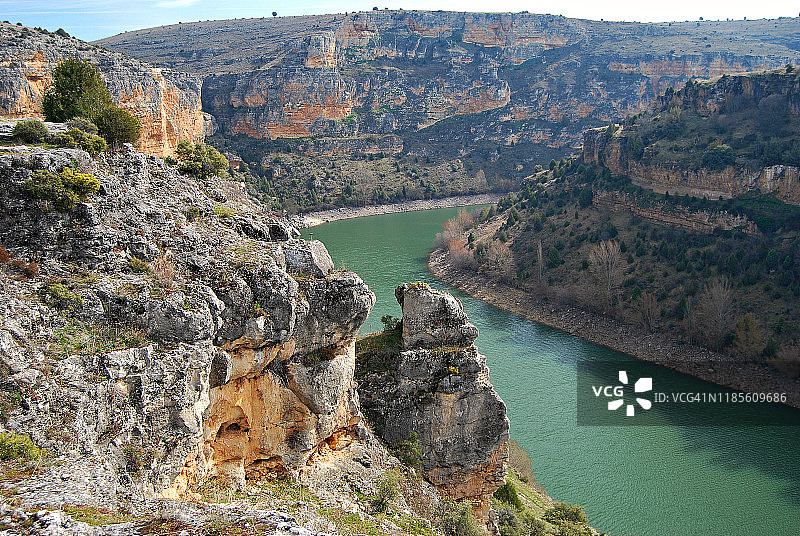 杜拉顿河峡谷，塞哥维亚图片素材