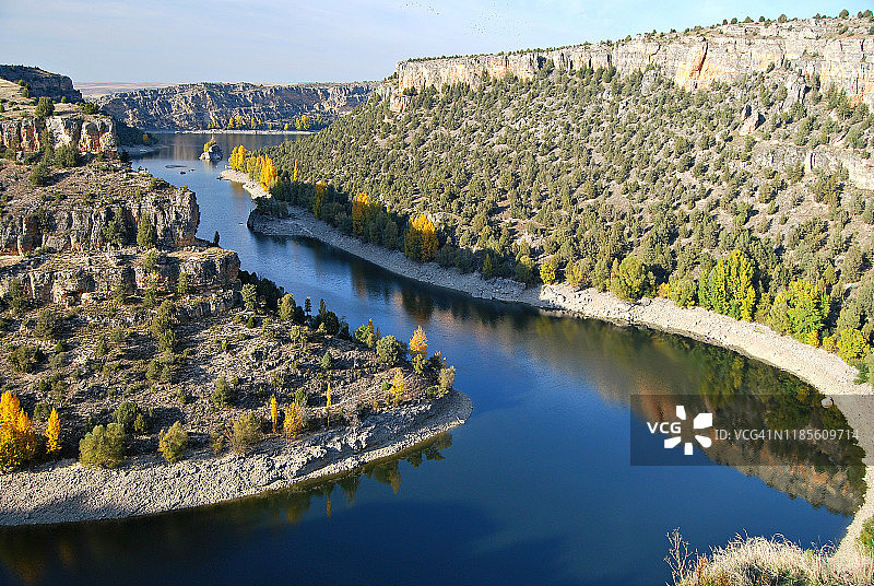 杜拉顿河峡谷，塞哥维亚图片素材