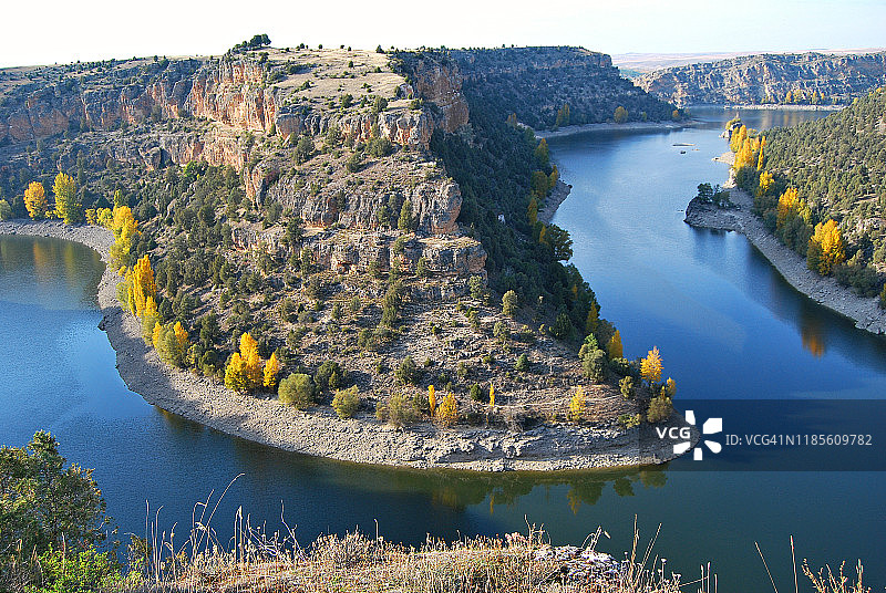 杜拉顿河峡谷，塞哥维亚图片素材