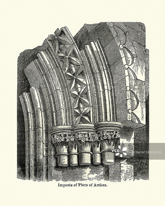 建筑拱墩图片素材