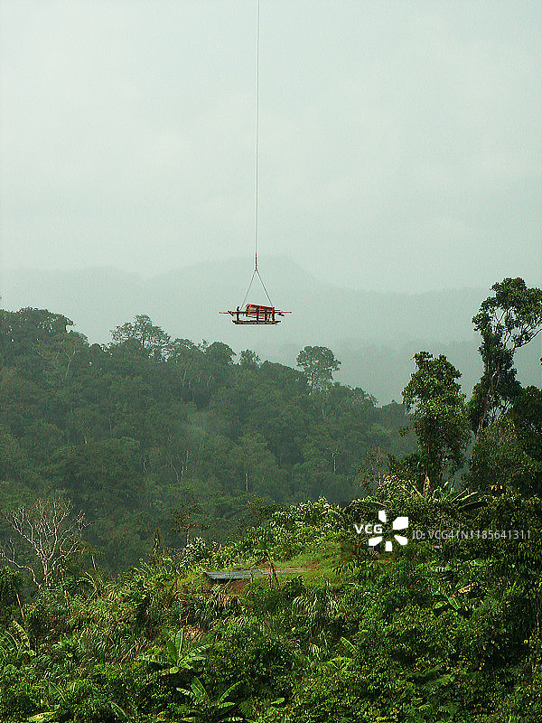 直升机作业图片素材