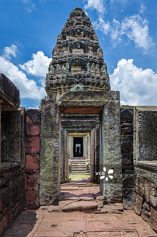 历史悠久的古高棉城市图片素材