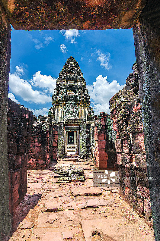 历史悠久的古高棉城市图片素材