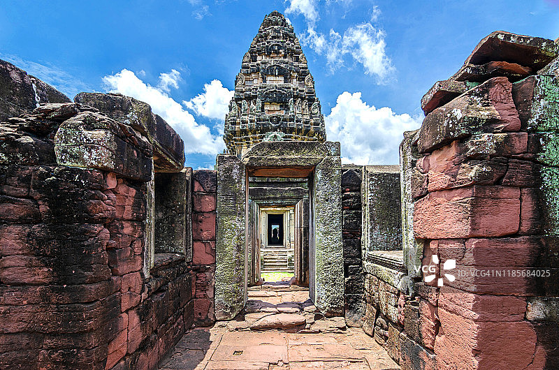 历史悠久的古高棉城市图片素材