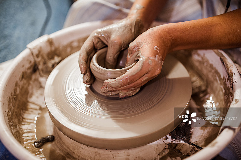 波特在工作图片素材