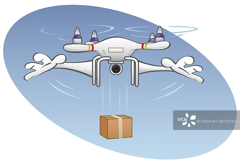 无人机投放图片素材