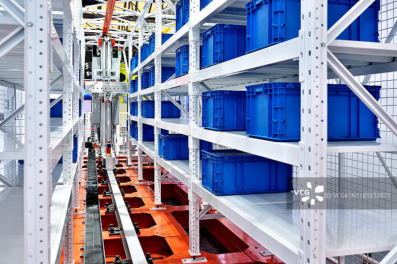 现代化配送仓库图片素材