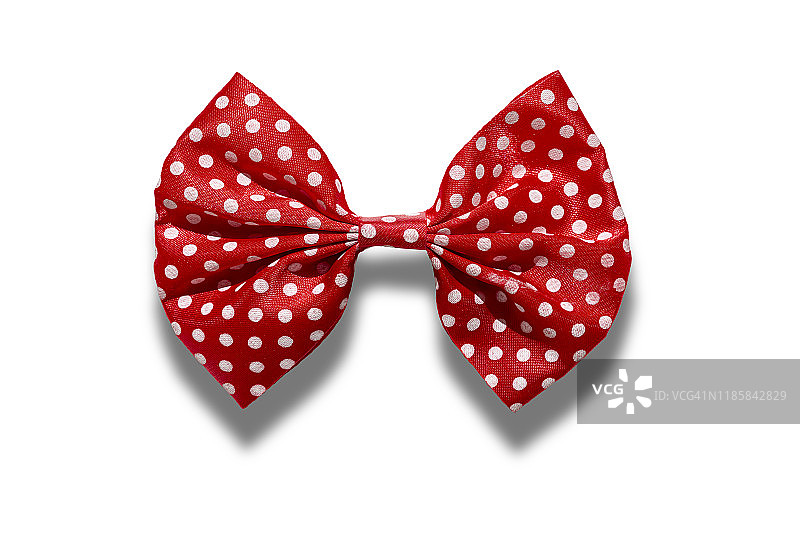 红色波点领结图片素材