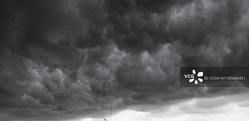 全景暴风云图片素材