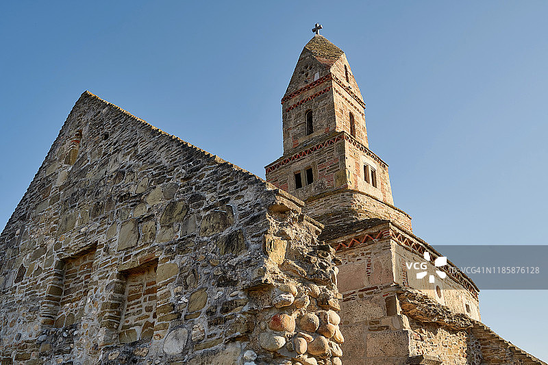登苏斯基督教教堂，位于罗马尼亚哈策格登苏斯村的达契亚和罗马神庙图片素材