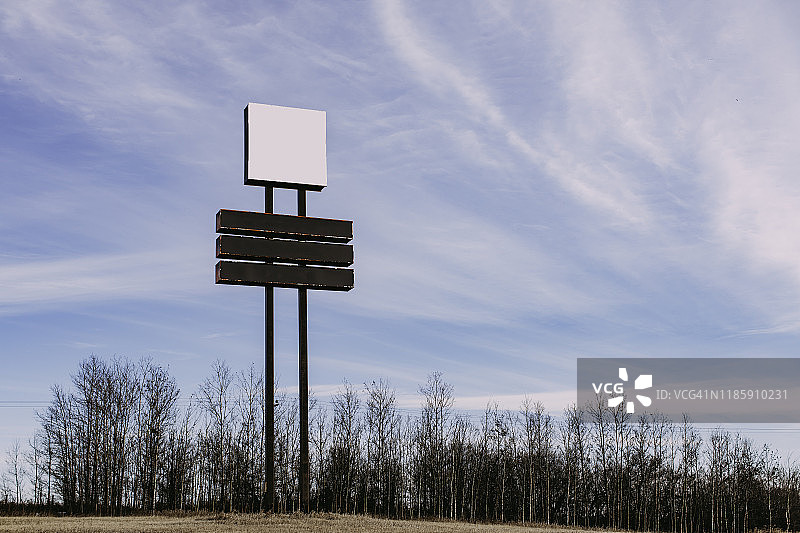 空白的广告牌图片素材