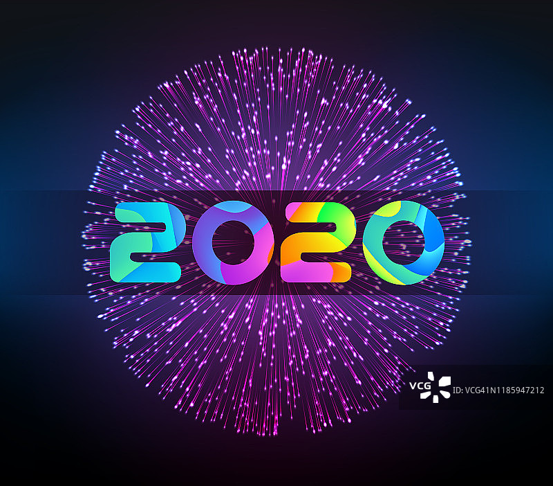 2020年烟花图片素材
