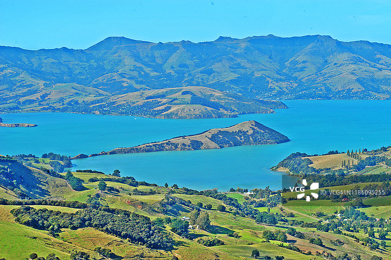 新西兰南岛班克斯半岛图片素材