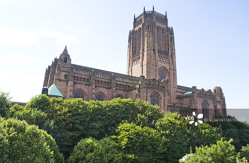 利物浦圣公会大教堂外观图片素材