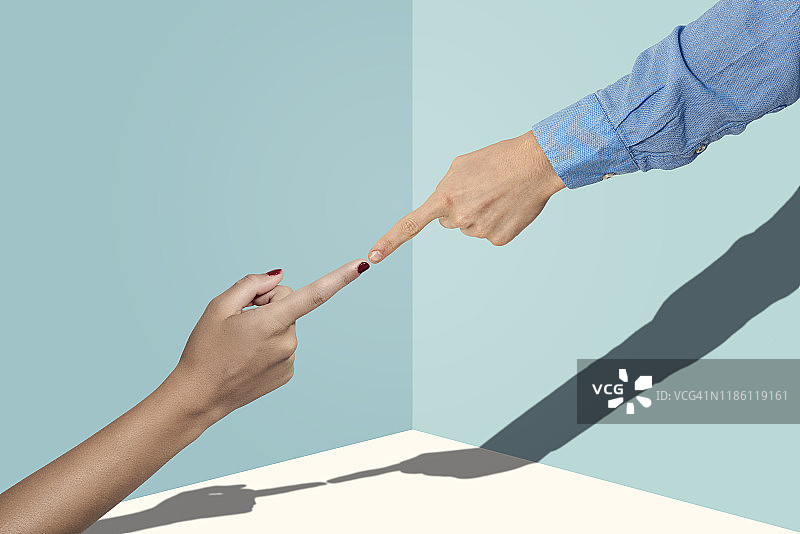 手指指向图片素材