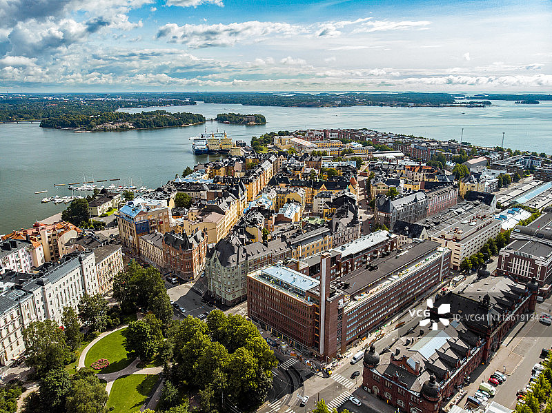 赫尔辛基卡塔亚诺卡街区图片素材