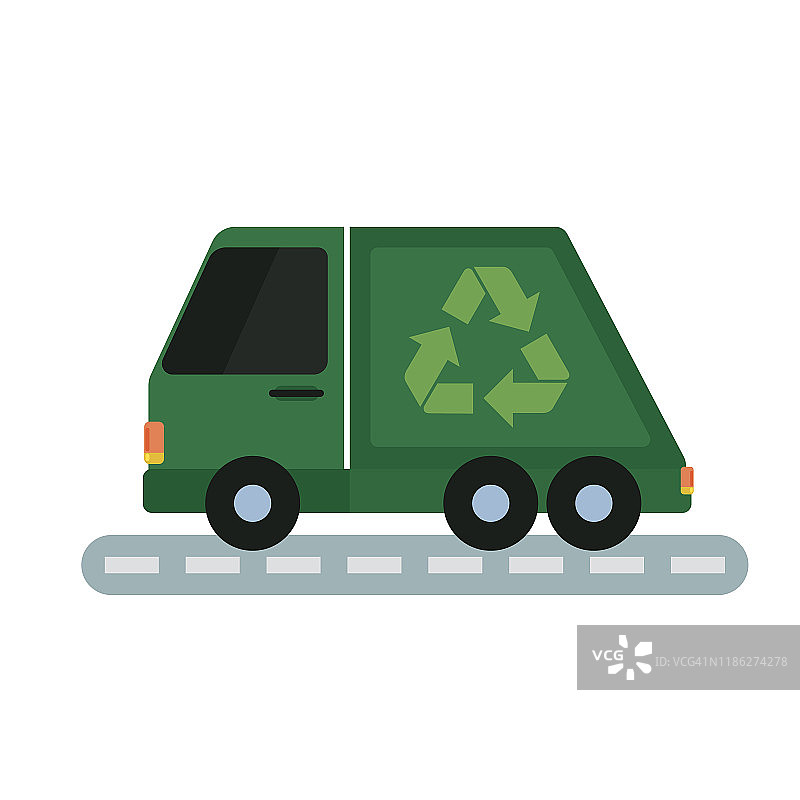 垃圾车图片素材