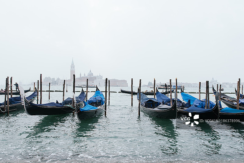 在威尼斯贡多拉图片素材
