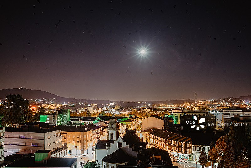 巴塞罗斯夜景图片素材