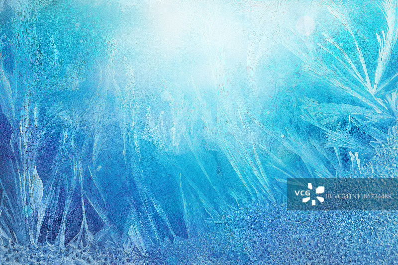 冰冻玻璃纹理图片素材