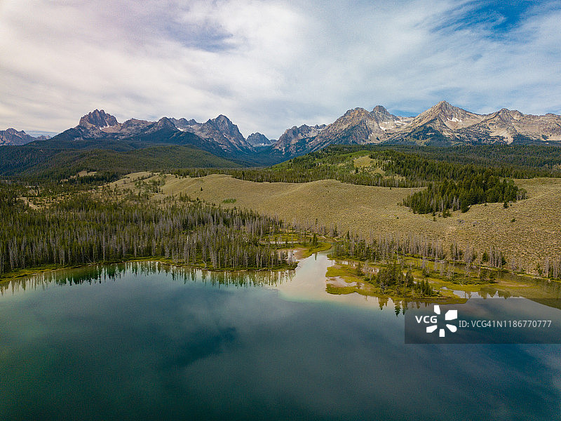 爱达荷州锯齿山脉图片素材