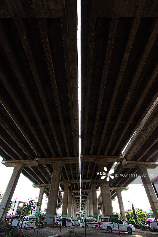 泰国曼谷的城市公路图片素材