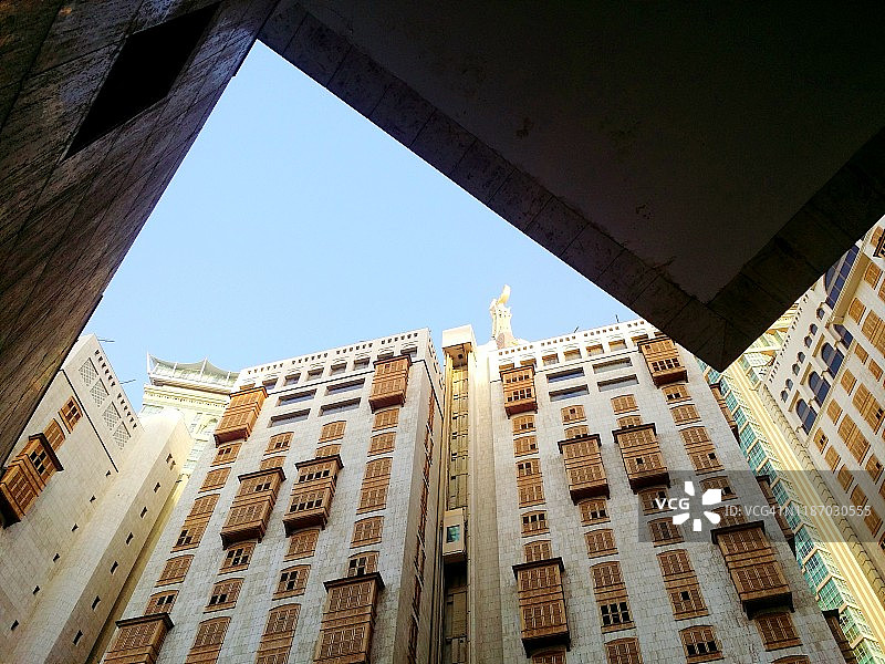 麦加禁寺附近的摩天大楼图片素材