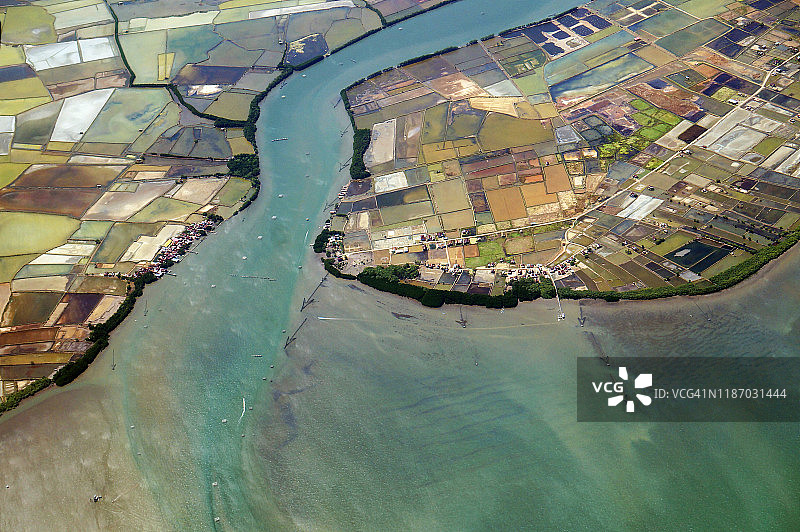 亚洲拼接景观图片素材