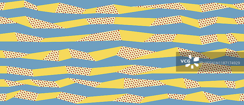 斑马动物图案无缝矢量图图片素材