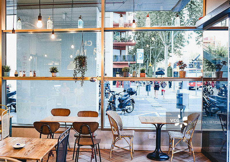 城市中的最佳咖啡馆图片素材
