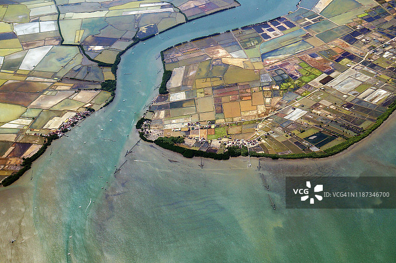 亚洲拼接景观图片素材