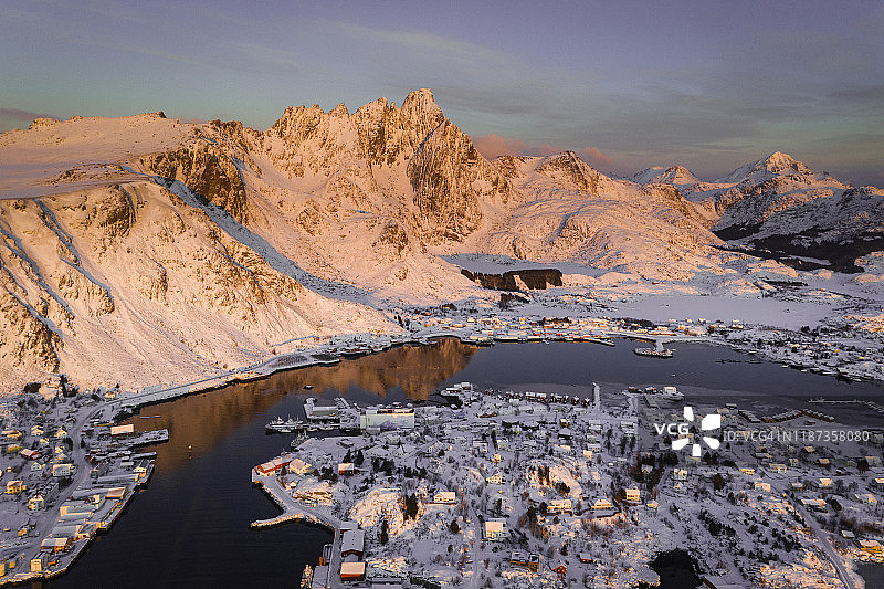 迷人的挪威风光图片素材