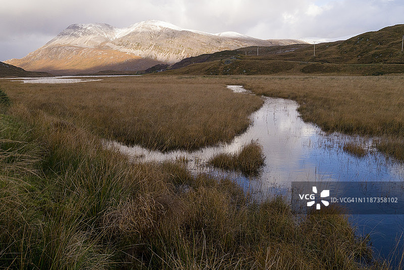 苏格兰萨瑟兰峰风景图片素材