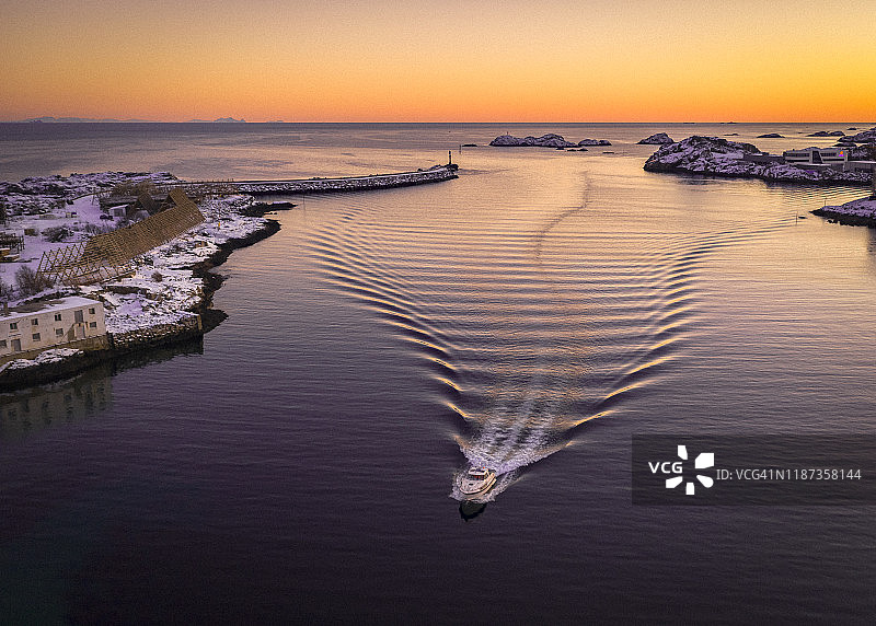 迷人的挪威风光图片素材