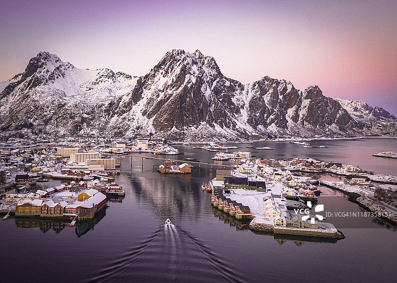 迷人的挪威风光图片素材